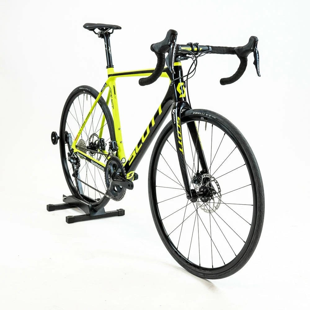 Scott Addict Disc RC PRO - 56 Cm - Di2 Road Bike - Hamilton - Mitchelton-Scott - Billede 2