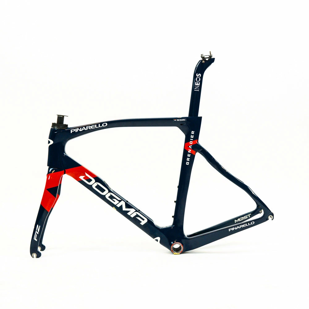 Pinarello Dogma F12 X-Light - Van Baarle - 57.5 - Road Frameset - Team Ineos Grenadiers - Billede 3