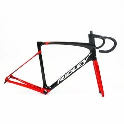 Ridley Fenix SLiC Disc Frameset - 56/M - Black/Red