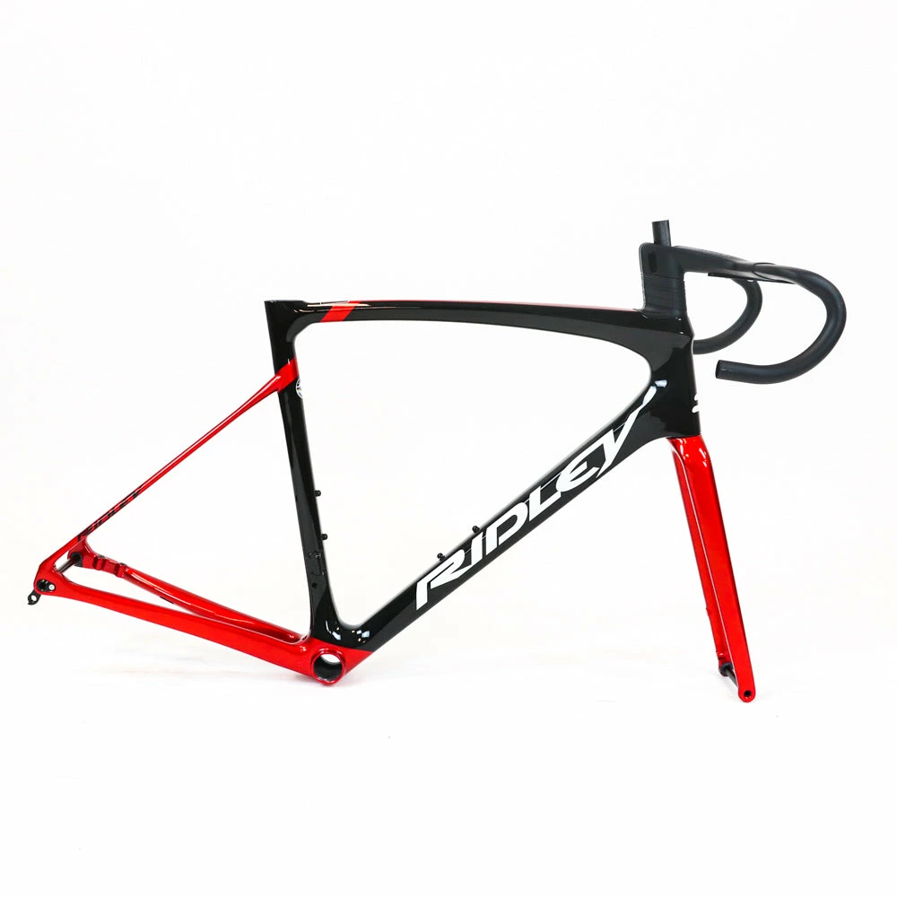 Ridley Fenix SLiC Disc Frameset - 56/M - Black/Red