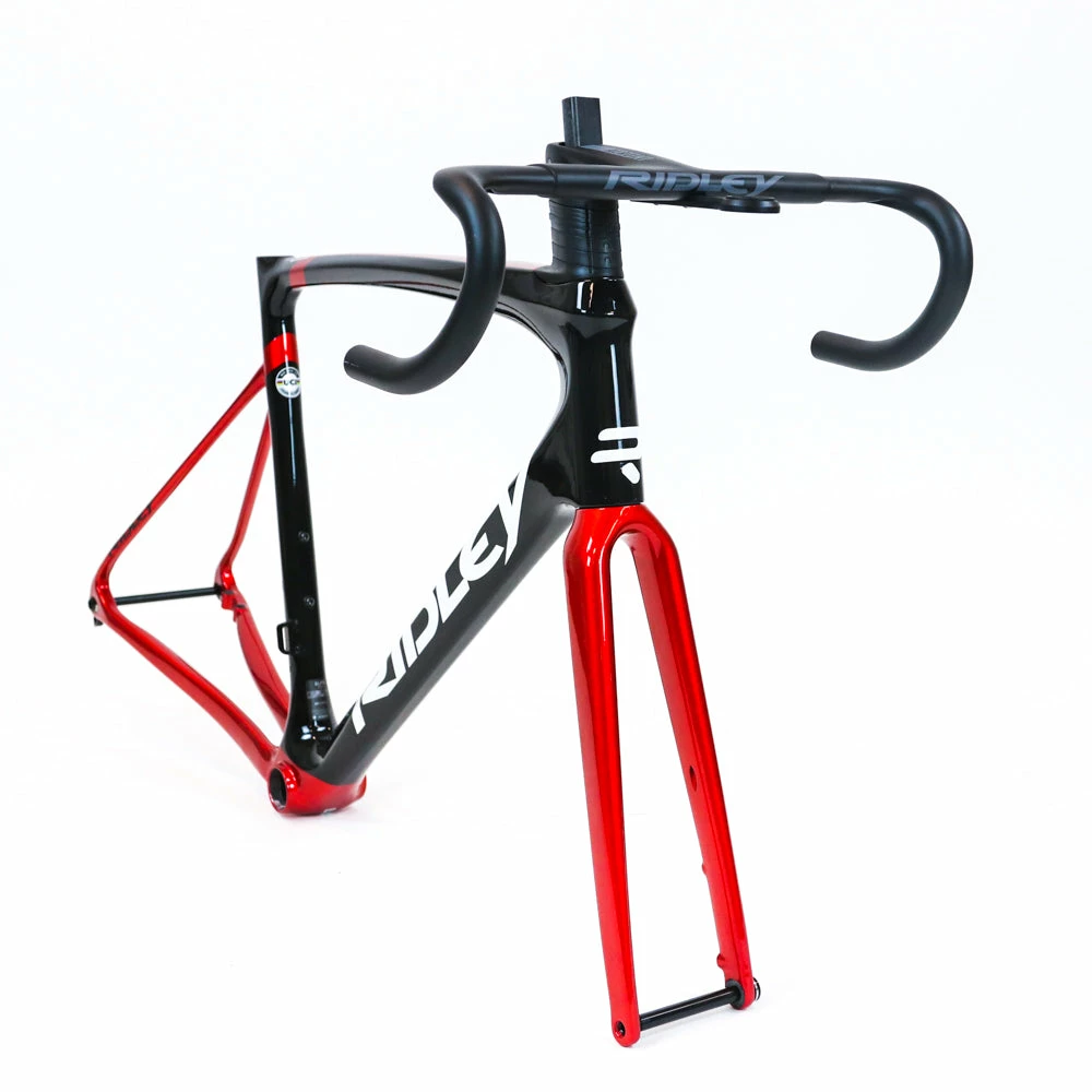 Ridley Fenix SLiC Disc Frameset - 56/M - Black/Red - Billede 3