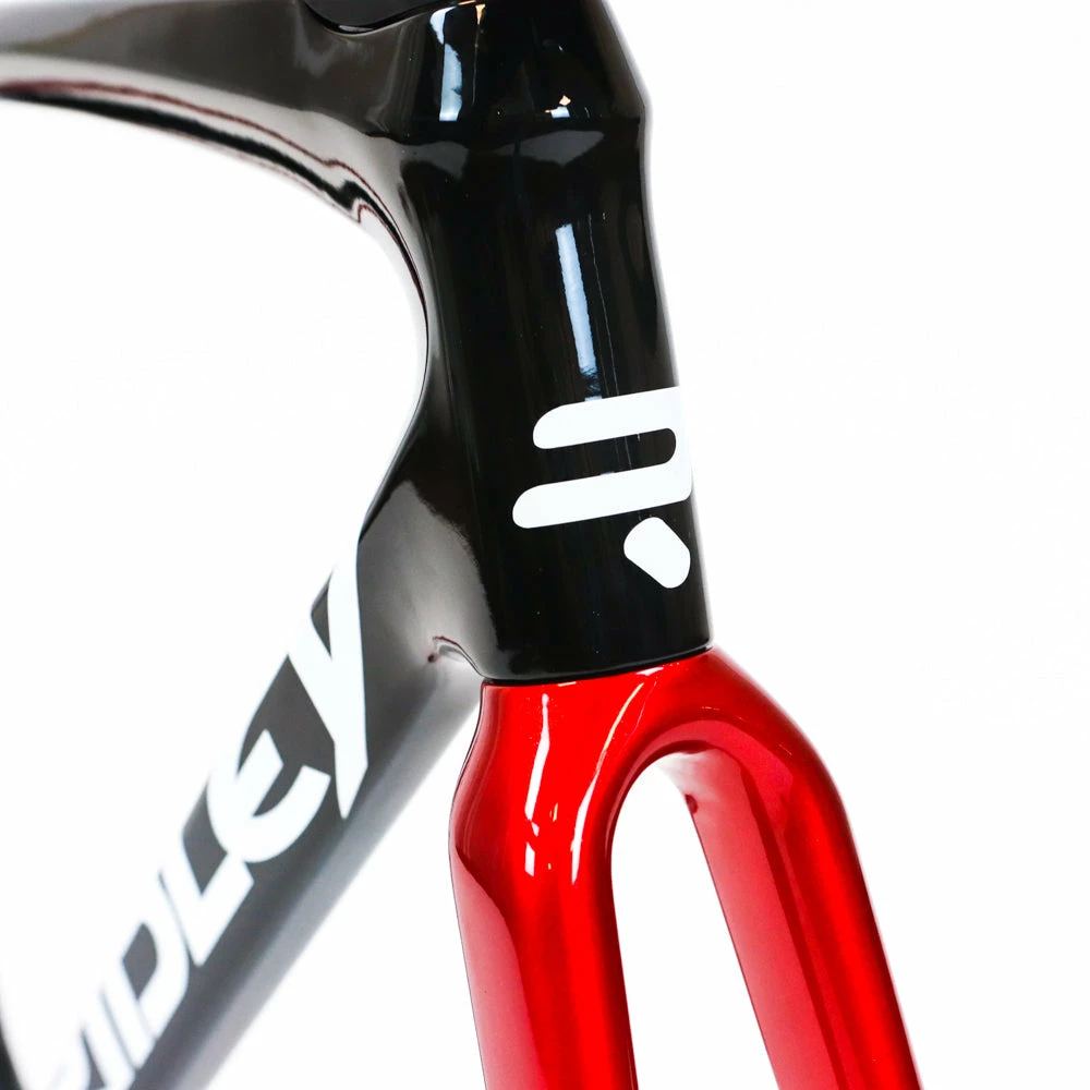 Ridley Fenix SLiC Disc Frameset - 54/S - Black/Red - Billede 4