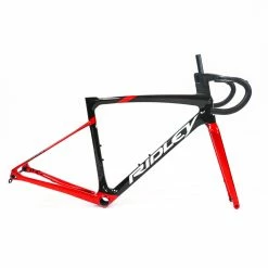 Ridley Fenix SLiC Disc Frameset - 52/XS - Black/Red