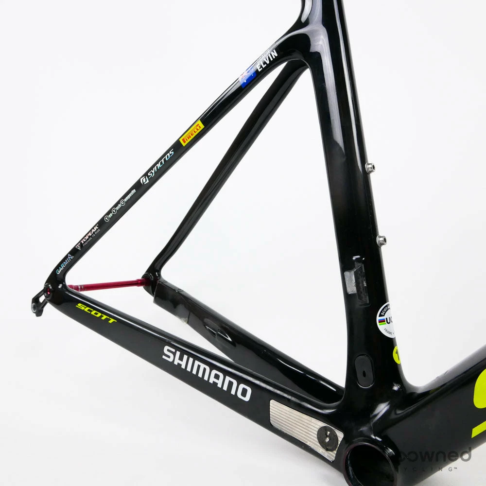 Scott Addict RC Pro Disc Frameset - S/52 - G. Elvin - Mitchelton-Scott - Billede 6
