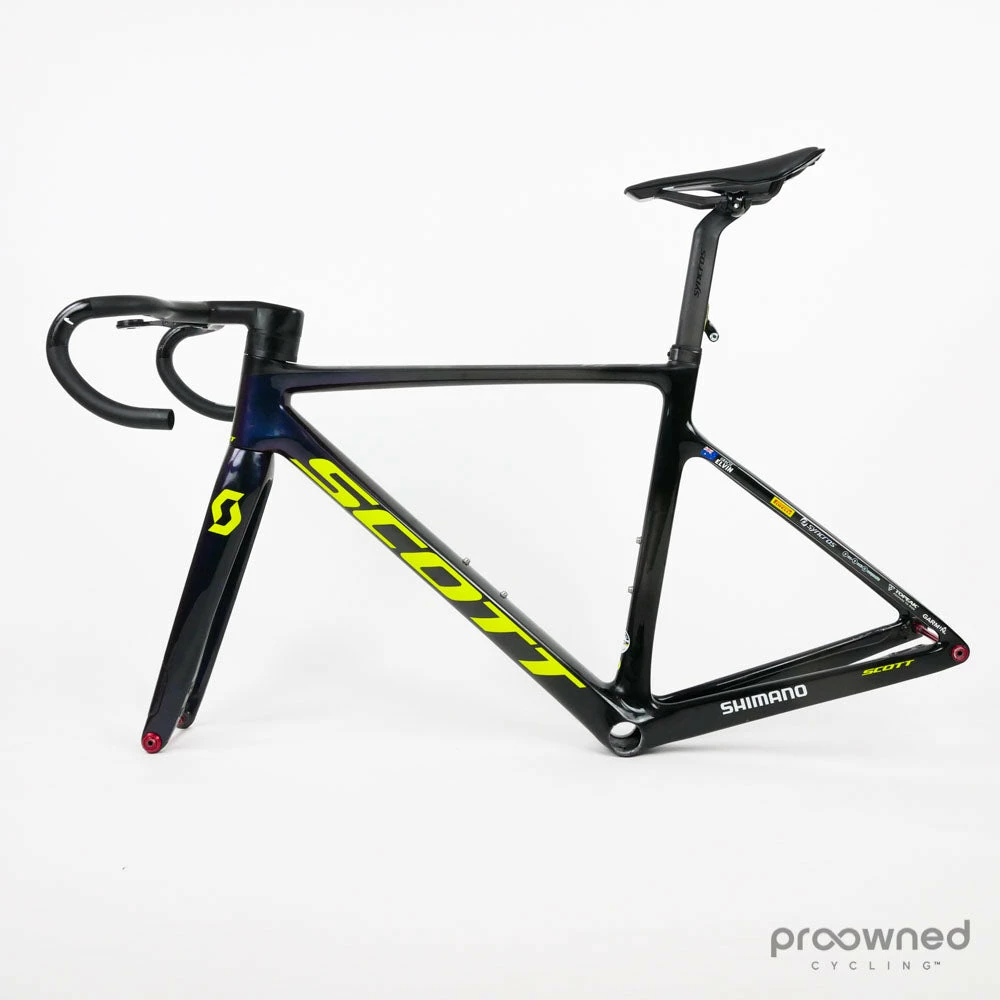 Scott Addict RC Pro Disc Frameset - S/52 - G. Elvin - Mitchelton-Scott - Billede 2