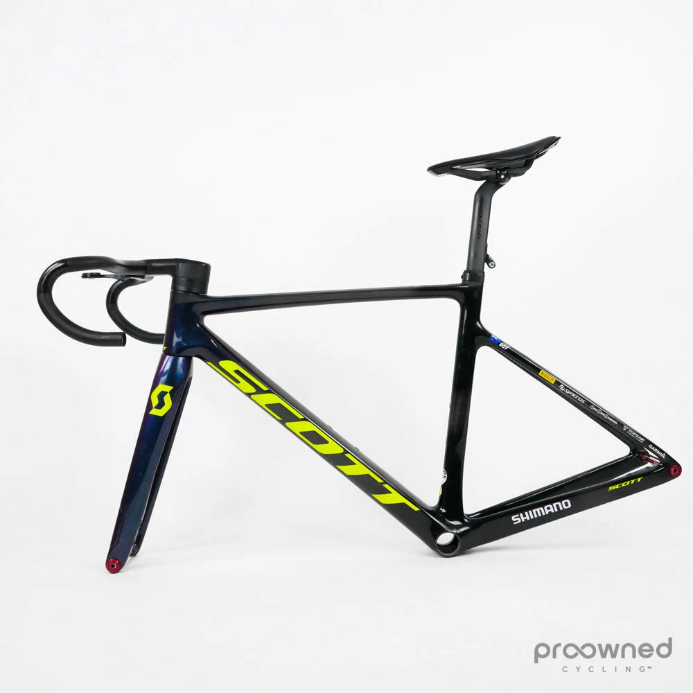 Scott Addict RC Pro Disc Frameset - S/52 - S. Roy - Mitchelton-Scott - Billede 2