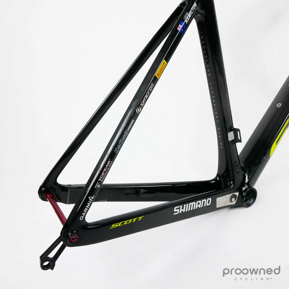 Scott Addict RC Pro Disc Frameset - L/56 - L. Hamilton - Mitchelton-Scott - Billede 8
