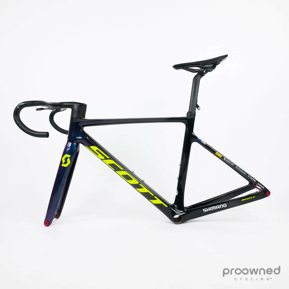 Scott Addict RC Pro Disc Frameset - S/52 - G. Elvin - Mitchelton-Scott - Billede 2