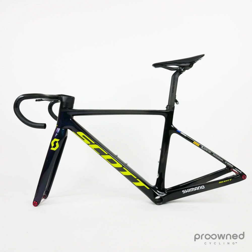 Scott Addict RC Pro Disc Frameset - XS/49 - G. Brown - Mitchelton-Scott - Billede 2