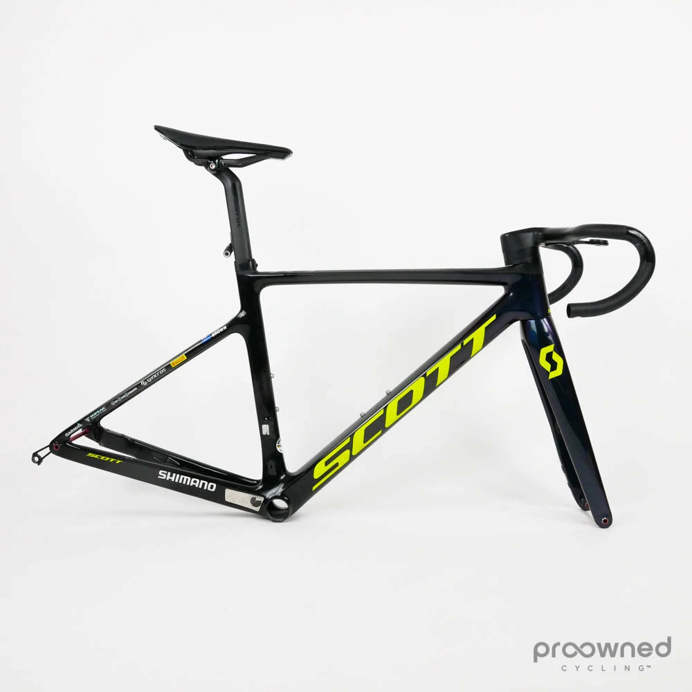 Scott Addict RC Pro Disc Frameset - XS/49 - G. Brown - Mitchelton-Scott