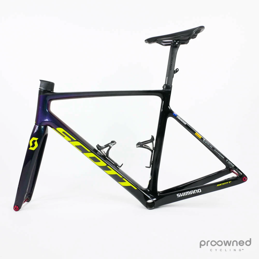 Scott Addict RC Pro Disc Frameset - L/56 - A. Edmondson - Mitchelton-Scott - Billede 2