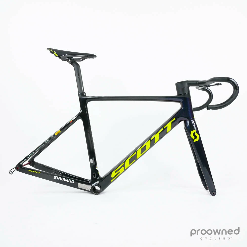 Scott Addict RC Pro Disc Frameset - M/54 - T. Grmay - Mitchelton-Scott