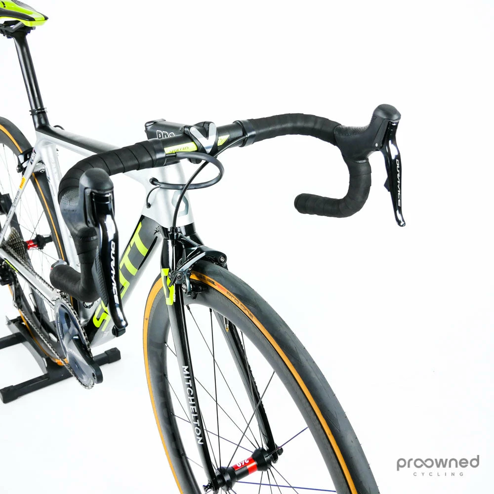 Scott Addict RC PRO Road Bike - S - A. Yates - Mitchelton-Scott - Billede 4