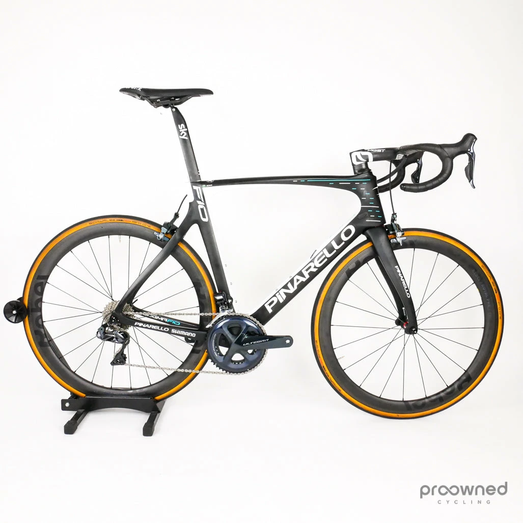 Pinarello F10 - 57,5 - Luke Rowe - Shimano Ultegra Di2 8050