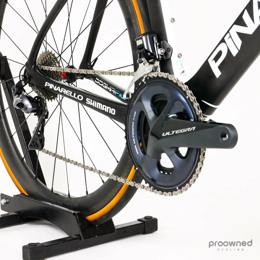 Pinarello F10 - 57,5 - Luke Rowe - Shimano Ultegra Di2 8050 - Billede 4