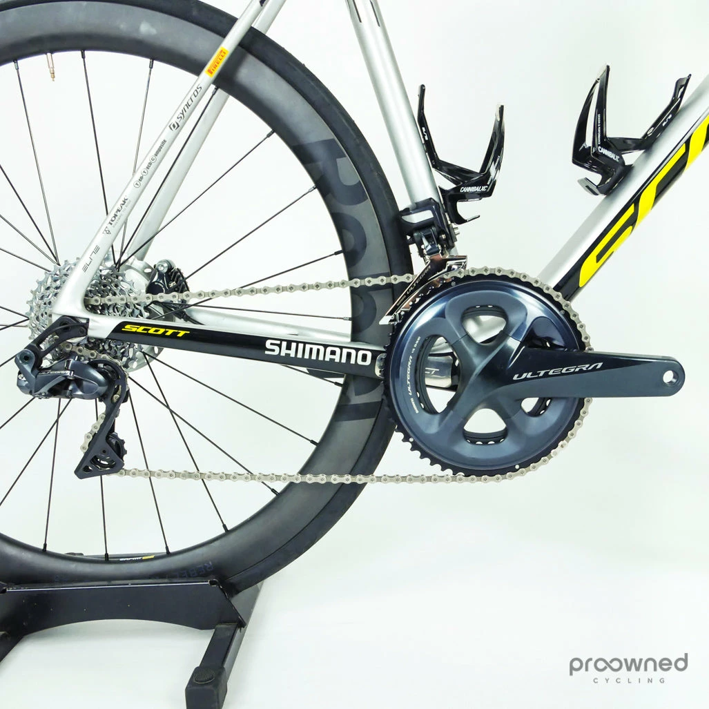 Scott Addict RC Pro Disc - L/56 - Ultegra Di2 - B. Bookwalter - Mitchelton-Scott - Billede 4