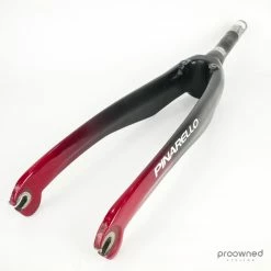 Pinarello F12 Fork - Black/Red