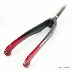 Pinarello F12 Fork - Black/Red