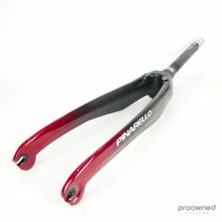 Pinarello F12 Fork - Black/Red