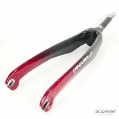 Pinarello F12 Fork - Black/Red