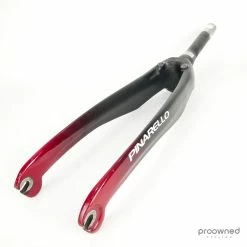 Pinarello F12 Fork - Black/Red