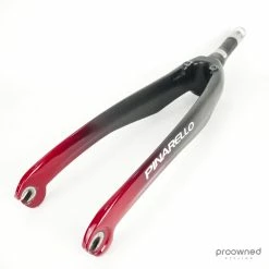 Pinarello F12 Fork - Black/Red