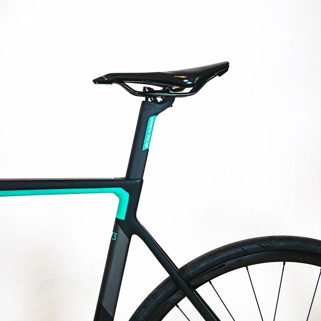 Colnago V3 Disc - 58s - SRAM Rival AXS - Black/Turqouise - Billede 7