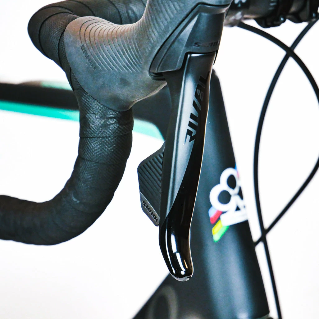 Colnago V3 Disc - 58s - SRAM Rival AXS - Black/Turqouise - Billede 13