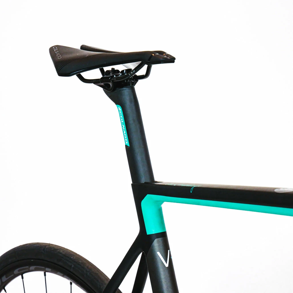 Colnago V3 Disc - 58s - SRAM Rival AXS - Black/Turqouise - Billede 15